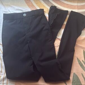 3/$10 Zara Black Trouser Zip Ankle Pants